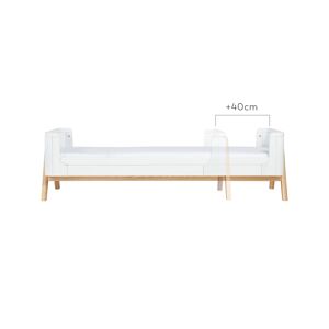 Gaia Hera Junior Bed Extension-Scandi White/Natural