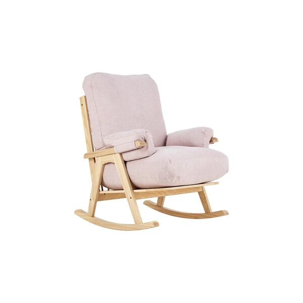 Gaia Hera Rocking Chair-Blush/Natural Ash