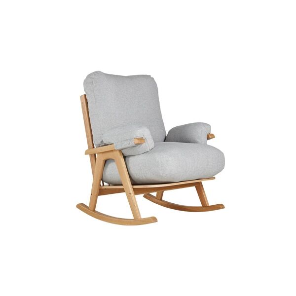 Gaia Hera Rocking Chair-Dusk/Natural Oak