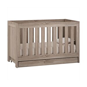 Venicci Forenzo Cot Bed with Undrawer-Truffle Oak