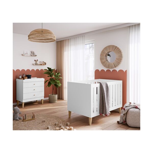 Venicci Saluzzo 2 Piece Roomset-Premium White