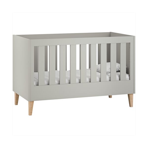 Venicci Saluzzo Cot Bed-Warm Grey