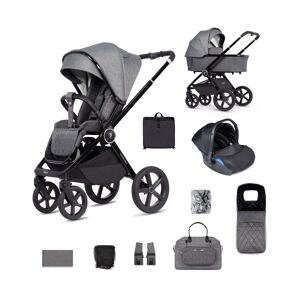 Venicci Tinum Upline 3-in-1 Travel System-Slate Grey