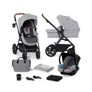 Kinderkraft A-Tour 3in1 with Mink Car Seat Travel System-Light G