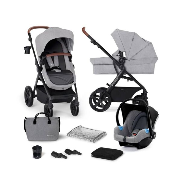 Kinderkraft A-Tour 3in1 with Mink Car Seat Travel System-Light G