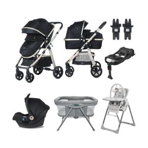 miniuno Toura Sprcial Edition Bundle-Black/Frosted Gold with Swi