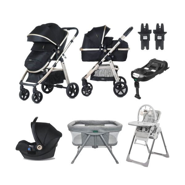 miniuno Toura Sprcial Edition Bundle-Black/Frosted Gold with Swi