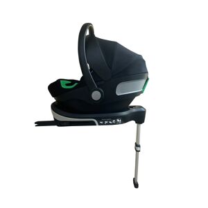 My Babiie iSize Quilted Infant Carrier and Isofix Base-Black (MB