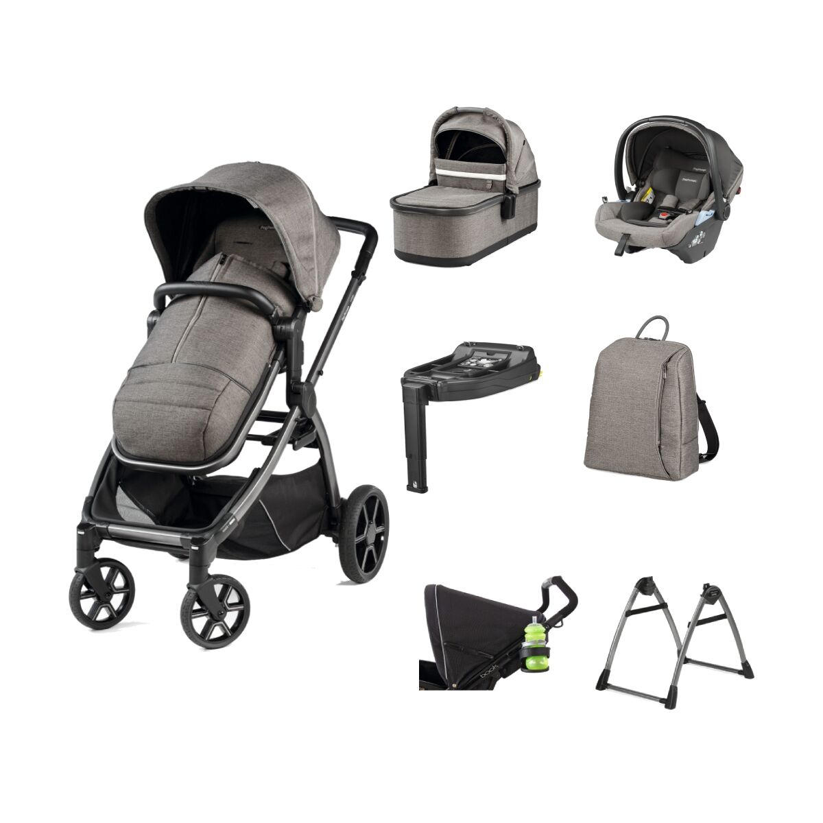 Peg-Perego - Companion Seat (For Ypsi) - City Grey