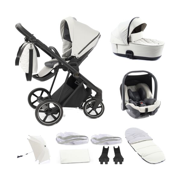 Babystyle Prestige with Vogue Chassis 12 Piece Bundle-Ivory/Blac