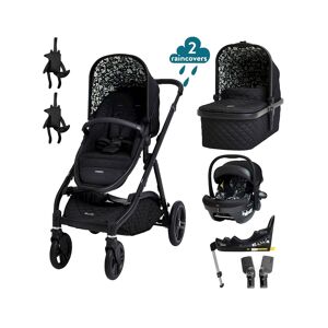 Cosatto Wow XL Car Seat and i-size Base Bundle-Silhouette