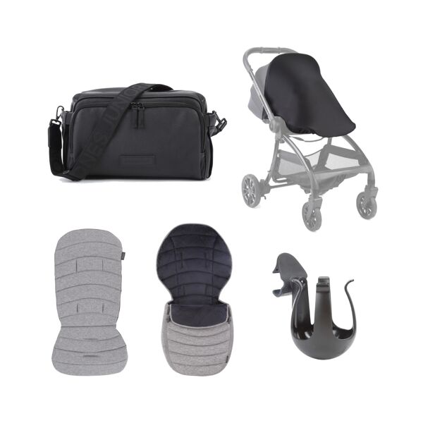Junior Jones Aylo Essential Accessories Bundle-Grey Marl