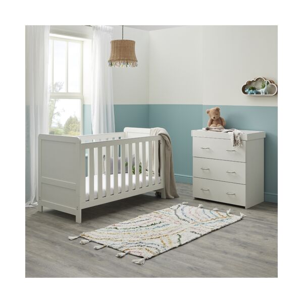 Babymore Caro 2 Piece Roomset-White Wash