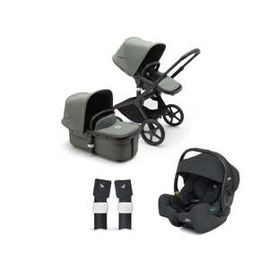 Bugaboo Fox 5 (i-Gemm 3) Travel System Bundle - Black/Forest Gre