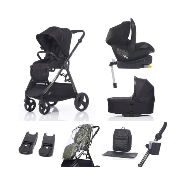 Didofy Stargazer 11 Piece Travel System Bundle - Black