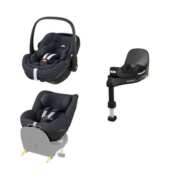 Maxi Cosi 360 Family PRO Bundle-Essential Graphite