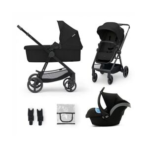 Kinderkraft Newly 3in1 Travel System-Classic Black
