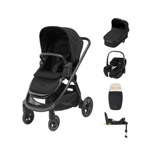 Maxi Cosi Adorra Luxe Pebble 360 Pro Travel System-Twillic Black