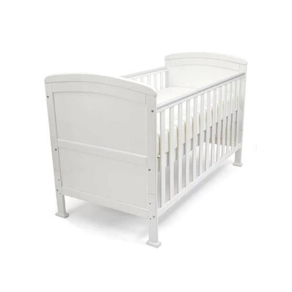 Aya Penelope Cot Bed/Toddler Bed (140 x 70cm) - White