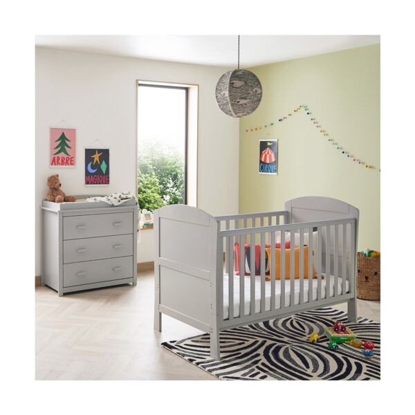Babymore Aston 2 Piece Roomset-Grey