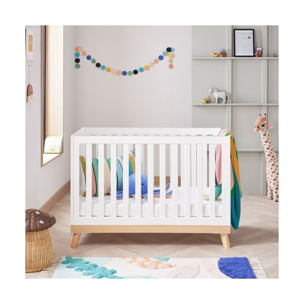 Babymore Mona Mini Cot Bed-White