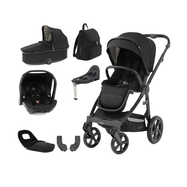 BabyStyle Oyster 3 Gloss Black Chassis Edition 7 Piece Luxury Tr