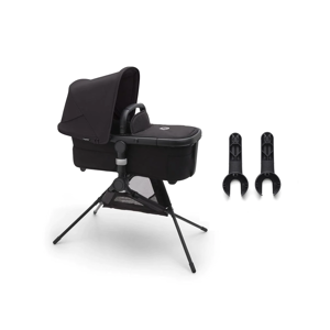 Bugaboo Fox 5 Bassinet Stand & Adapter Bundle-Black