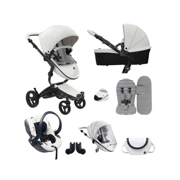 Mima Premium 9 Piece Bundle with iZi Go Car Seat – Black/Black