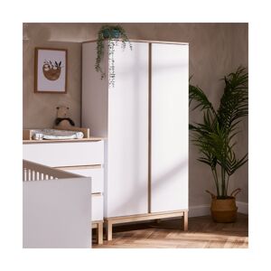Obaby Astrid Double Wardrobe-White