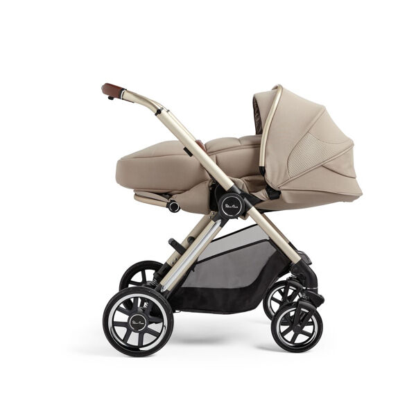 Silver Cross Reef Pushchair With Newborn Pod - Stone