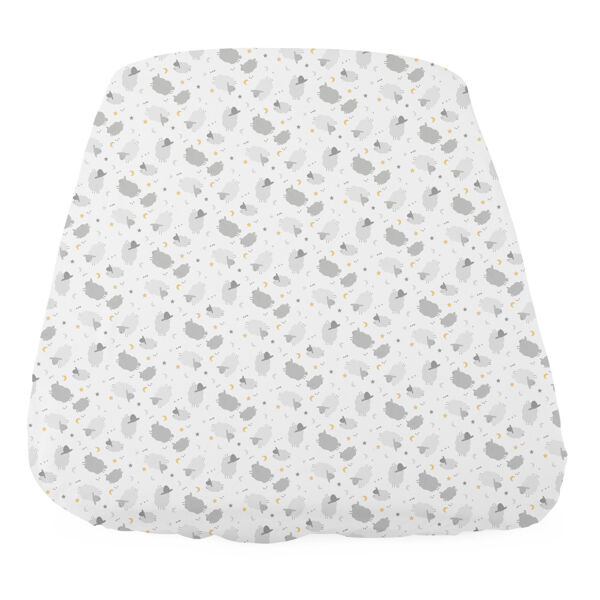 Chicco Crib Set 2 Piece Next2Me Forever Fitted Sheets - Grey She