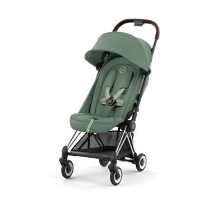 Cybex Coya Compact Stroller - Leaf Green/Chrome Brown