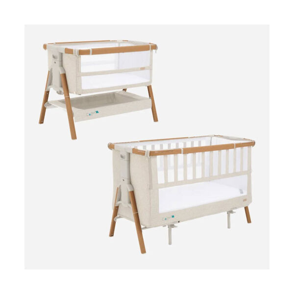 Tutti Bambini Cozee XL Bedside Crib & Cot Bundle - Scandinavian