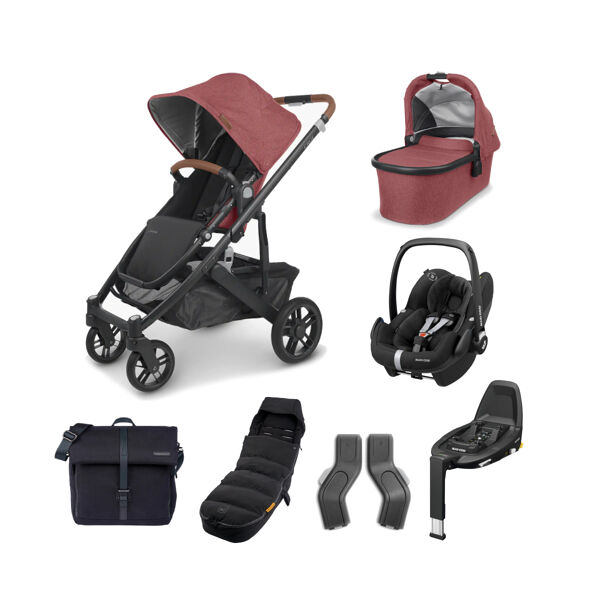 UPPAbaby Cruz V2 10 Piece Maxi Cosi Bundle - Lucy