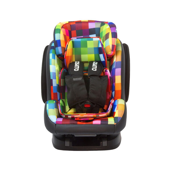 Cosatto Hug Group 1/2/3 Isofix Anti-Escape Car Seat - Pixelate (