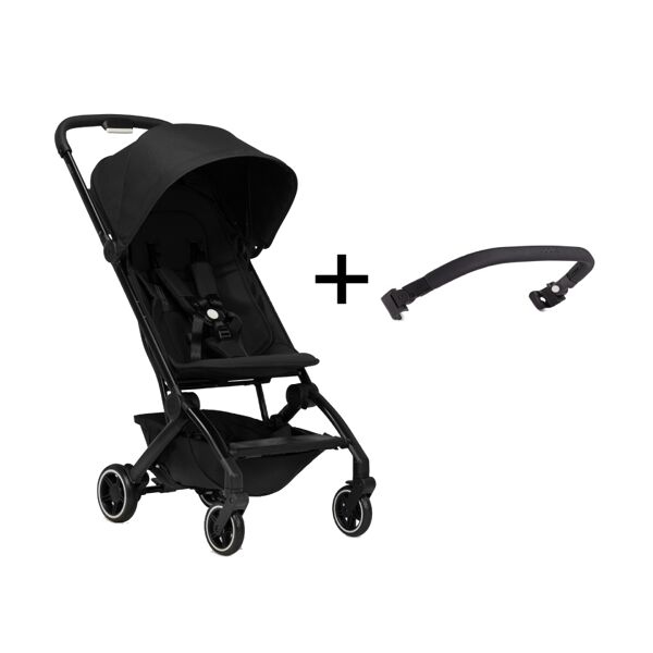 Joolz Aer+ (PLUS) Pushchair & Bumper Bar Bundle-Refined Black/Bl