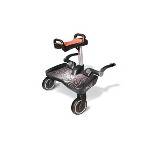 Lascal Maxi Plus BuggyBoard + Saddle - Black/Red