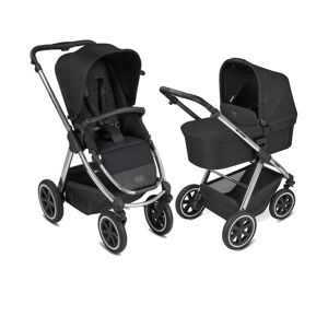ABC Design Samba Diamond Edition 2in1 Pram System - Black Dots (