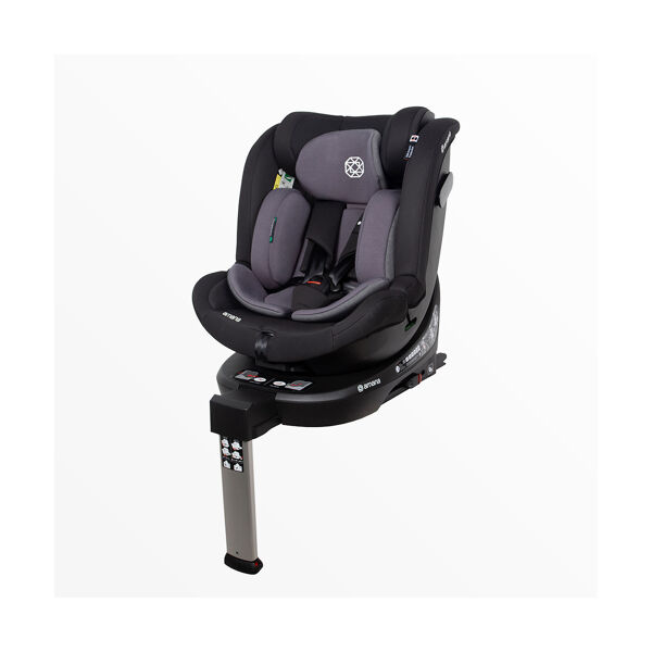 Amana Siena Twist 360 Spin i-Size Group 0+/1/2/3 Car Seat - Grap