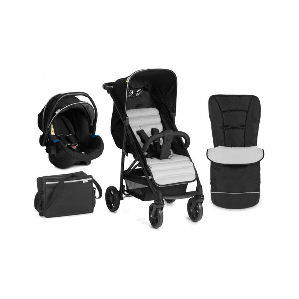 Hauck Rapid 4 Plus Shop N Drive Set - Caviar/Silver (CL)