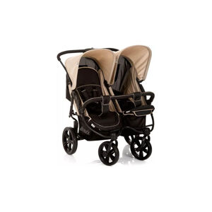 Hauck Roadster Duo SLX Double Pushchair - Caviar/Almond (CL)