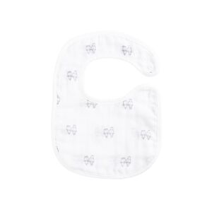 Kiki & Sebby Pack of 3 100% Cotton 6-Layer Muslin Snap Bibs - Ki