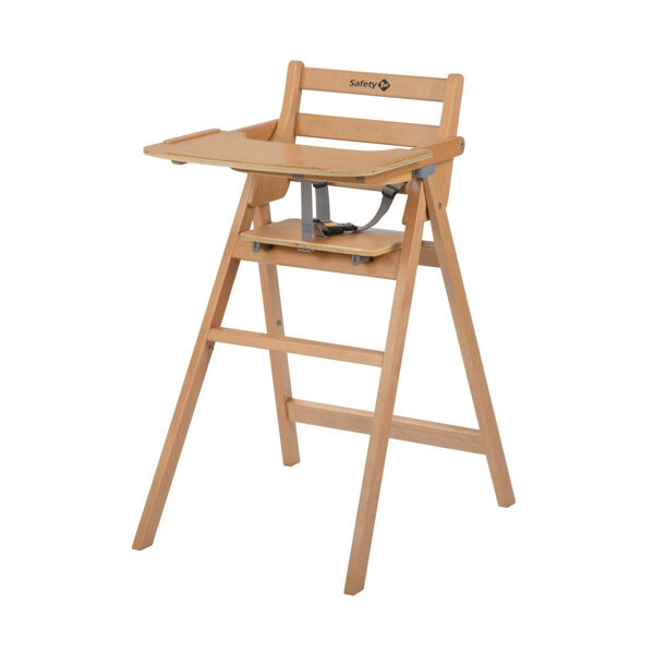 Safety 1st Nordik Folding Wooden Highchair - Natural (CL)
