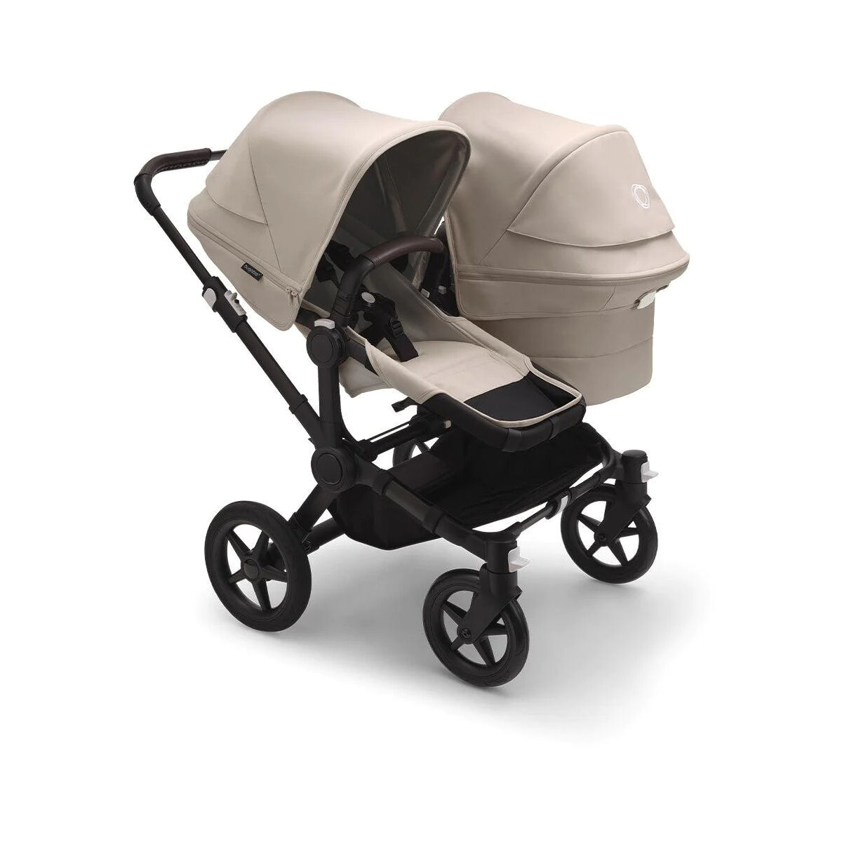 Bugaboo Donkey 5 Duo Complete -Black/Desert Taupe - Everything Baby