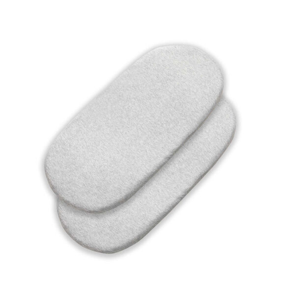 ClevaMama Pack of 2 Jersey Cotton Fitted Moses & Pram Sheets - M
