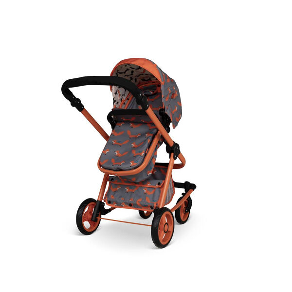 Cosatto Giggle Quad Dolls Pram - Charcoal Mister Fox
