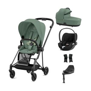 Cybex Mios Cloud T i-Size Bundles - Matt Black/Leaf Green