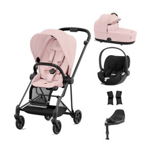 Cybex Mios Cloud T i-Size Bundles - Matt Black/Peach Pink