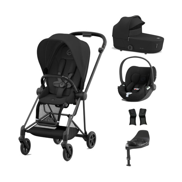 Cybex Mios Cloud T i-Size Bundles - Matt Black/Sepia Black