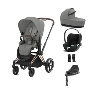 Cybex Priam Cloud T i-Size Bundles - Rosegold/Mirage Grey